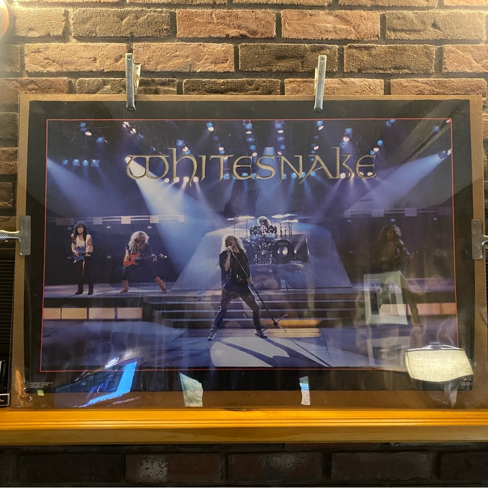 Original White Snake poster. 24x36